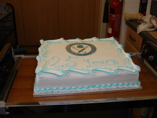 25th Anniversary Cake