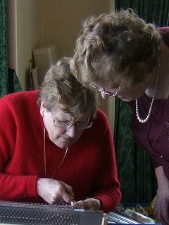 Dorothy Ross and Daphne Stirling 