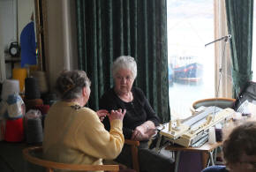 Pat Fountain and Irene Murrie